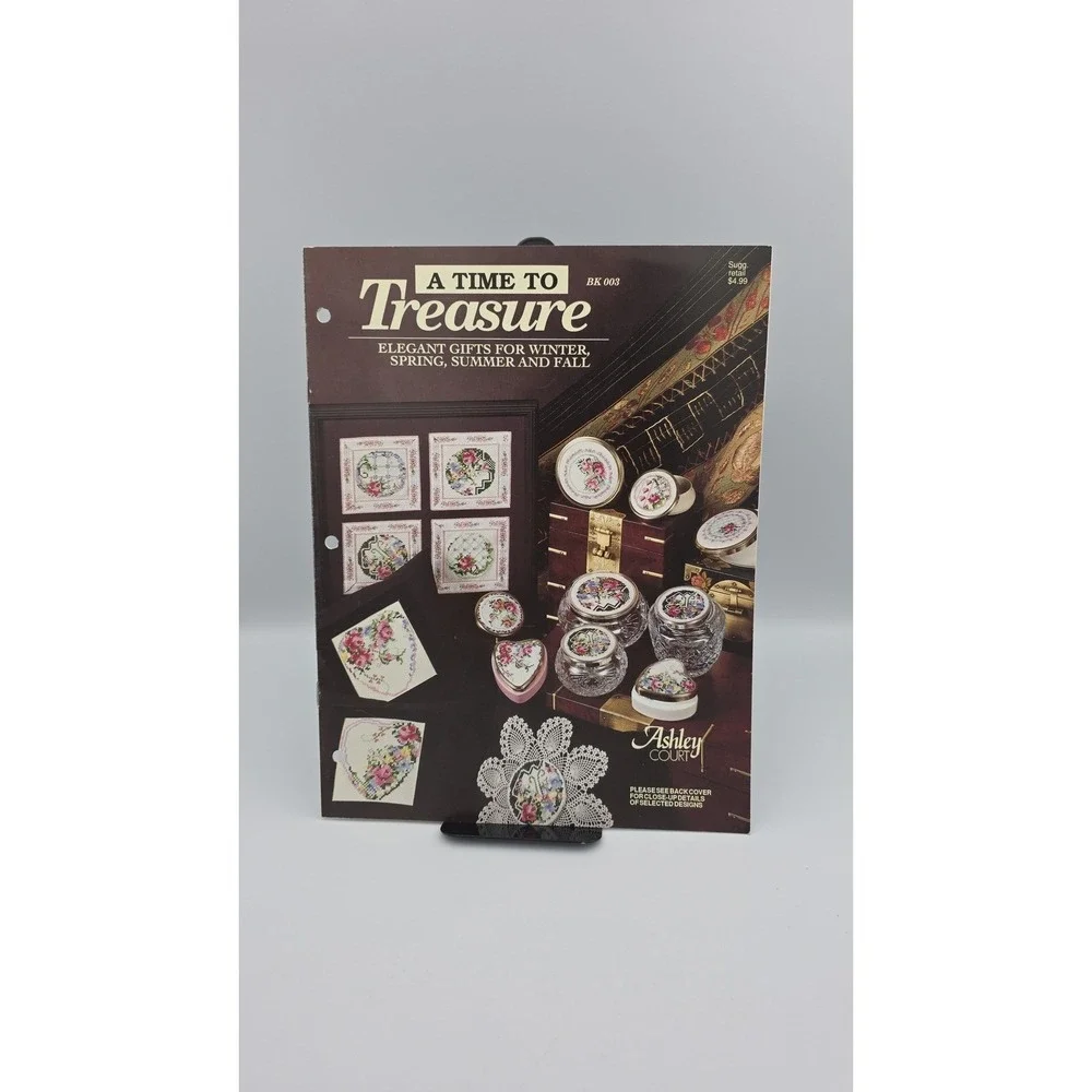 A Time To Treasure, 1990, BK 003, Cross Stitch‎ Pattern